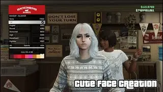 GTA 5 ONLINE Cute Female Face Creation 🌷