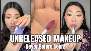 Shhhh 🤫 TESTING UNRELEASED MAKEUP! Never Before Seen #newmakeup #beauty #shorts