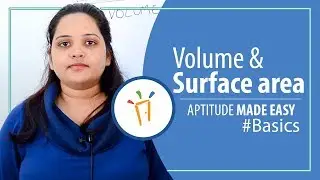 Aptitude Made Easy – Volume and surface area | Exam Questions Basics - 1