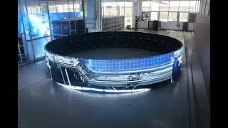 360 degrees led screen circle