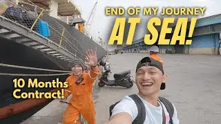 Life At Sea: SIGNING OFF in Taiwan🇹🇼(something happened😣) | Seaman Vlog