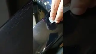 Как убрать мусор в лаке