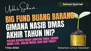 Harga Turun Terus. Potensi Dividen Gede. Adakah Peluang di DMAS Akhir Tahun Ini?