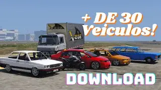 DOWNLOAD PACK CARROS BRASILEIROS | + DE 30 VEICULOS | GTA 5 MODS