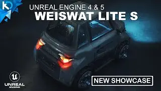 Weiswat Lite S - Cyberpunk Vehicle - Unreal Engine 4 