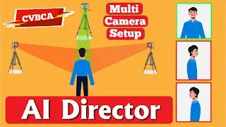 Creating an AI Director for Automating a Multi-Camera Setup | Mediapipe | OpenCV | (3/10) #CVBCA