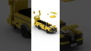 Lego Taxi Van Mercedes-Benz MOC 