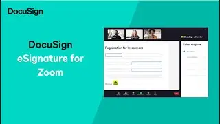 DocuSign eSignature for Zoom