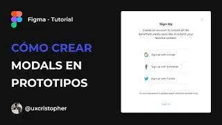 Figma Tutorial - How to create Modals in prototypes?