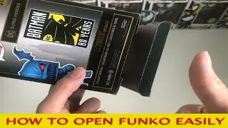 HOW TO EASILY OPEN FUNKO POP BOX WITHOUT DAMAGE (NO TOOLS REQUIRED)