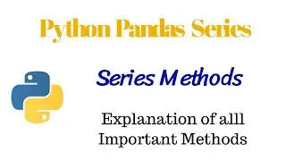 Python Pandas Series Methods