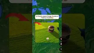 😱I Found World Largest Burger Caught On Google Earth 🤯! #shorts #findwouldexploring