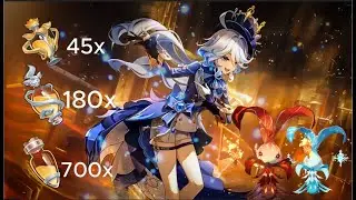 Whopperflowers Nectar 700x, farming route, Genshin Impact.