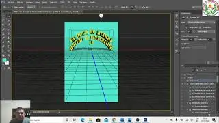 AFICHE CON TEXTO Y FILTROS Y MONTAJES  VIDEO 3 Bioseguridad Photoshop sc6