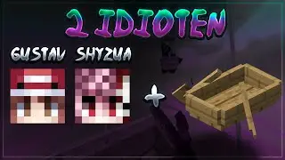 Gib 2 Idioten ein Boot in Minecraft