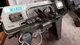 Warco horizontal metal bandsaw