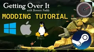 How to mod Getting Over It (Windows, MacOS, Linux) - Multiplayer, Custom Maps, & Cosmetics