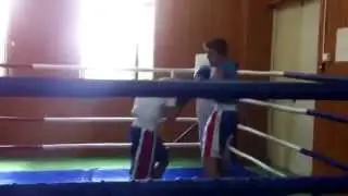 Спарринг по боксу-  1 раунд