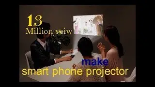 MAKE MOBILE PROJECTOR 5 MINUTS APNE MOBILE KO PROJECTOR BANAYE