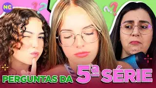 QUIZ DA QUINTA SÉRIE ENTRE AS ANNAS | Anna Bagunceira, Anna Clara e Anna Lis