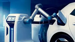 Volkswagen Mobile Charging Robot for Electric Cars