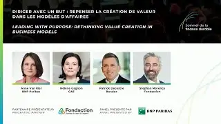 Diriger avec un but: Repenser la création de valeur dans les modèles d'affaires