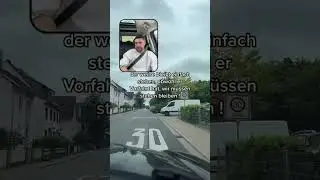 In dieser Situation wäre mein Fahrschüler in der Fahrprüfung durchgefallen 