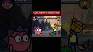 Cat Leopold VS Hedgehog #Кот_Леопольд #Ежик #cartoon #ПРОТИВ