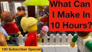 I Locked Myself In My Lego Room For 10 Hours Straight- 100 Subscriber Special