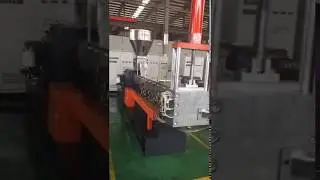 TSH-75B extruder for recycling ABS crushing flakes