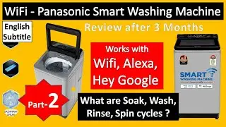 Wifi in Panasonic Fully Automatic Washing Machine 6.5Kg (PART-2) | Top Load Model NA-F65A10CRB 2022