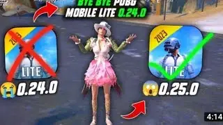 BYE  BYE 😱 PUBG MOBILE LITE 🥰