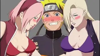 NARUTO X HINATA X SAKURA X INO AMV | LOVE NWANTITI ❤️