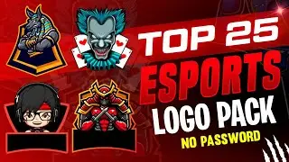 Esports Logo Pack || Esports Mascot Logo No Text