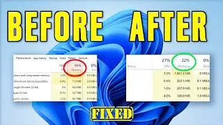 FIX High Memory/RAM Usage (Windows 10/11) ✔️ | Easy & Permanent Solution