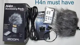 H4n Accessory Pack for dslr ( Must Have )