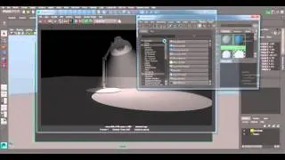 03 Generación de brillos utilizando el material Surfaceshader en Maya