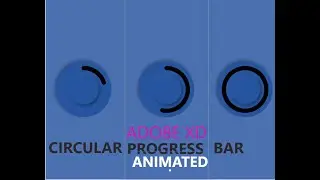 Circular Progress Bar Auto-Animate in Adobe Xd (#Adobe_Xd, UI/UX DESIGN) Adobe Xd (#Auto_Animate).