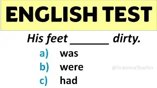 ENGLISH TEST. FUN QUIZ.