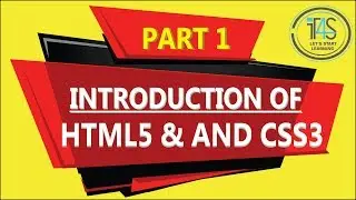 HTML5 and CSS3 Tutorial in Urdu | Hindi | Introduction Of HTML5 & CSS3