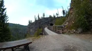 Kettle Valley Rail Trail -Ebike Myra Canyon