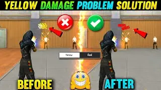 RED DAMAGE SETTING AFTER UPDATE|  YELLOW DAMAGE PROBLEM AFTER UPDATE | HEADSET RED SETTING | YELLOW