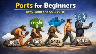 Ports for Beginners (why 3000 and 5432 exist) - Complete Guide