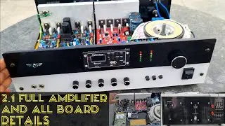 2.1 Amplifier | 400 Watt Amplifier All Protection Available #2.1amplifer ✅️200+200 Amplifiers