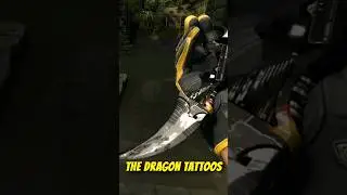 Glitched Karambit Dragon Tattoo
