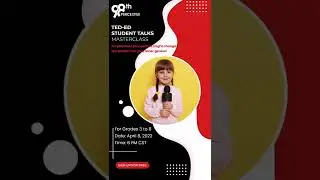 98thPercentile Ted Ed Student Talks | LEARN HOW TO GIVE A TALK WORTHY OF TED STAGE