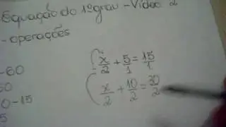 Equação do 1ºgrau 2ºparte  Prof Maurício