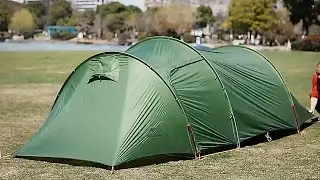 Naturehike 4 temporadas ultraleve para viagem em família barraca de acampamento à prova d'água