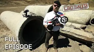 Can a Motorbike Glide Across Water? | MythBusters | S8 E4 | Full Episode