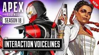*NEW* Revenant and Loba Interactions - Apex Legends Harbingers Event